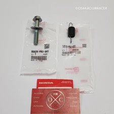 Genuine OEM Honda Acura B-Series Timing Belt Tensioner Spring & Bolt B16A B18C