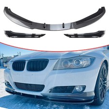 Für BMW 3er E90 E91 LCI 320i 330i 2009-2012 Front Spoiler Lippe Carbon Look