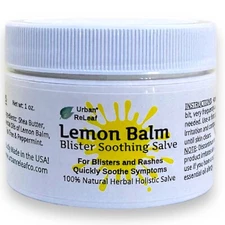 Urban ReLeaf Lemon Balm Blister Soothing Salve! Cold Sore Shingles Chicken Pox