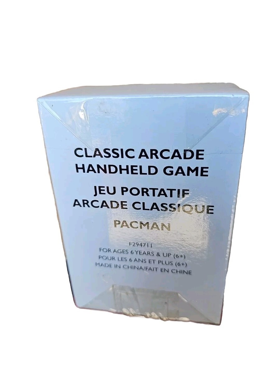 NEW Classic Arcade Orange Pacman Pac-Man Handheld Game F294711 | eBay