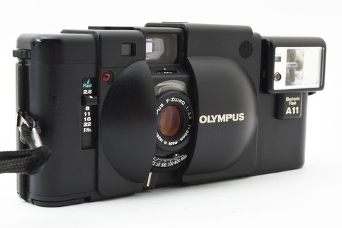 [NEAR MINT W/Case] Olympus XA A11 Rangefinder 35ｍｍ Film Camera Black From JAPAN - Picture 5 of 12