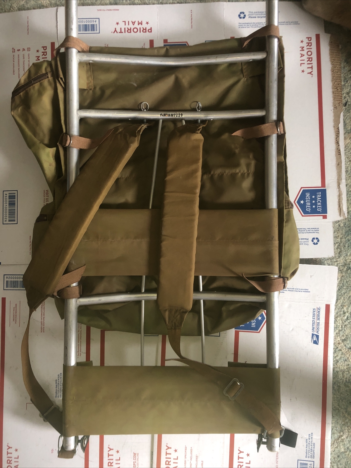 Vintage The Kilimanjaro World Famous No. 229 Lightweight External Frame