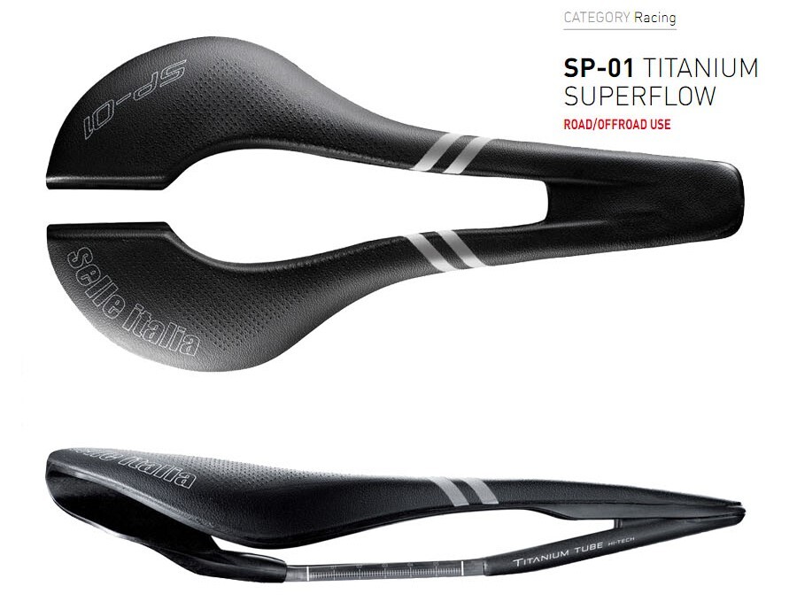 パーツ Selle Italia SP-01 Titanium Superflow New Selle Italia SP-01 Titanium Super Flow Saddle | eBay