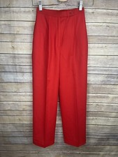 Pendleton 2 Petite Vintage High Rise Pure Virgin Wool Cotton Lined Pant Trousers