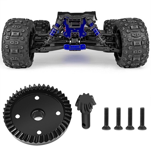 FLYXM Steel Diff Spiral Diff Gear 43T & 10T FOR RC TRAXXAS 1/8 SLEDGE Truck Cars - Bild 6 von 9