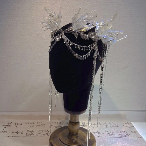 Headdress Hair Crown Super Fairy Tassel Headband Hair Accessories - Picture 11 of 16