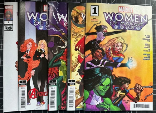 Marvel Women Of Marvel 1-Shot Reg Cvr + 4 Variants 2023