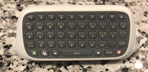 Xbox 360 Controller Keypad Microsoft White ChatPad OEM Original