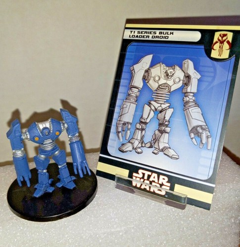 Star Wars Miniatures T1 SERIE CARICATORE SFUSO DROIDE FRANGIA 21 50/60 - Foto 1 di 2