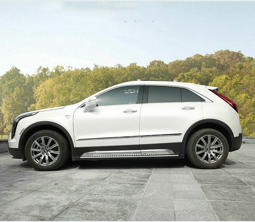 Seitentürschweller Zierleisten Schutzabdeckung passt für Cadillac XT4 2018-2022 - Picture 3 of 6