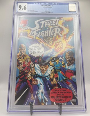 Street Fighter #1 - 1993 - First Fightin' Issue! - CGC Graded 9.6 