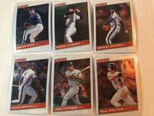 2020 donruss optic baseball retro lot of 10 cards..Ryan/Clemens
