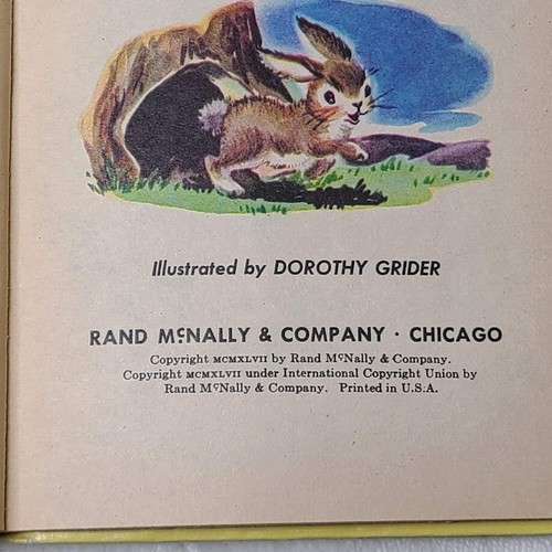 1947 Junior Elfe gebundenes Buch Tiergeschichten Wir können lesen Flora L Zimmermann 8031 - Bild 6 von 6