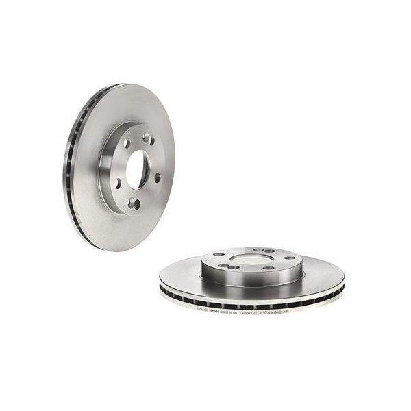 Disques de freins avants BRECO BS8423 pour éliminer les vibrations sur Laguna