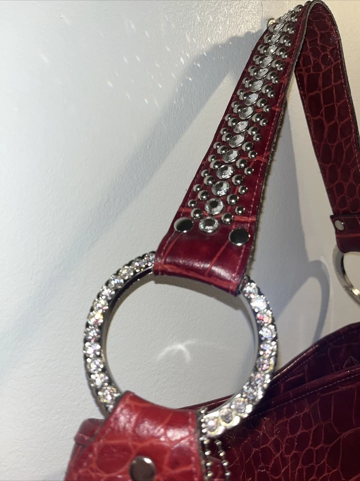 monedero raviani cuero rojo Foto 4 de 4