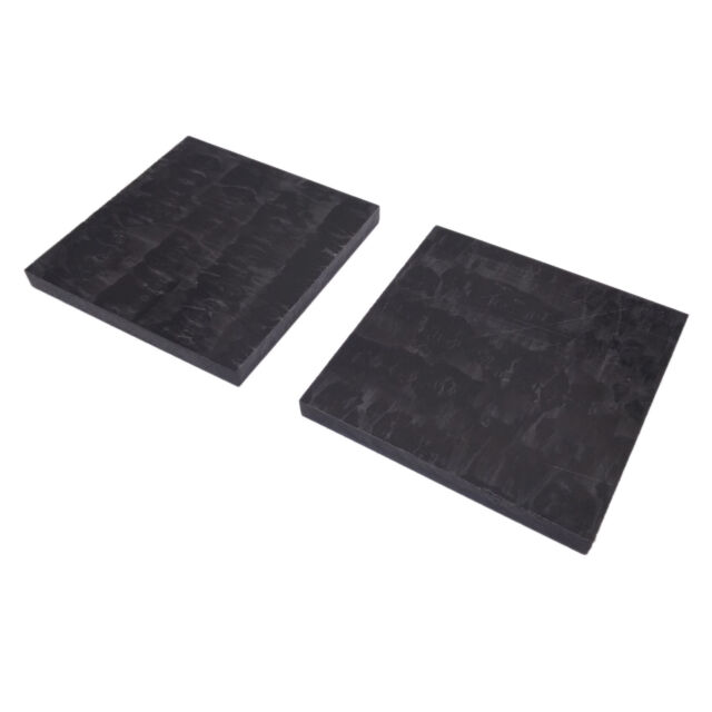 1pcs ACETAL POM Plastic Polyoxymethylene Plate Sheet 6mmx100mmx100mm Black