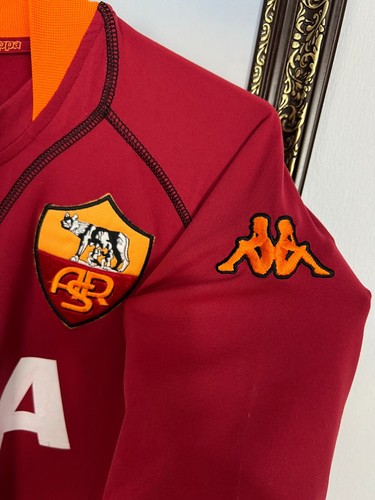 Roma Home football shirt 2001 Soccer Red Kappa Jersey Mens Maglia Trikot Size M - Picture 6 of 13