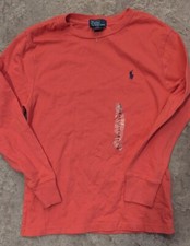 Ralph Lauren Boys Crew Neck Long Sleeve Tshirt