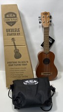 Kala Learn to Play Ukulele Starter Beginner Entry Kit Soprano w/ Lessons Gig Bag