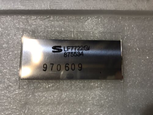 A Fluke Display 875534 LF 7722g RMS Multimeter Multimetro Oscilloscopio Spettro - Foto 3 di 3