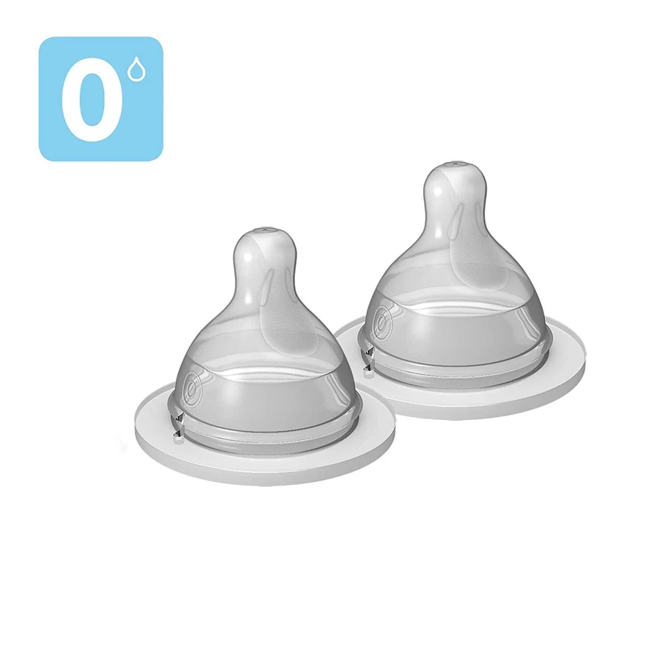 MAM Bottle Nipples Extra Slow Flow Nipple Size 0, for Newborn Babies and Olde... - Image 2 of 4