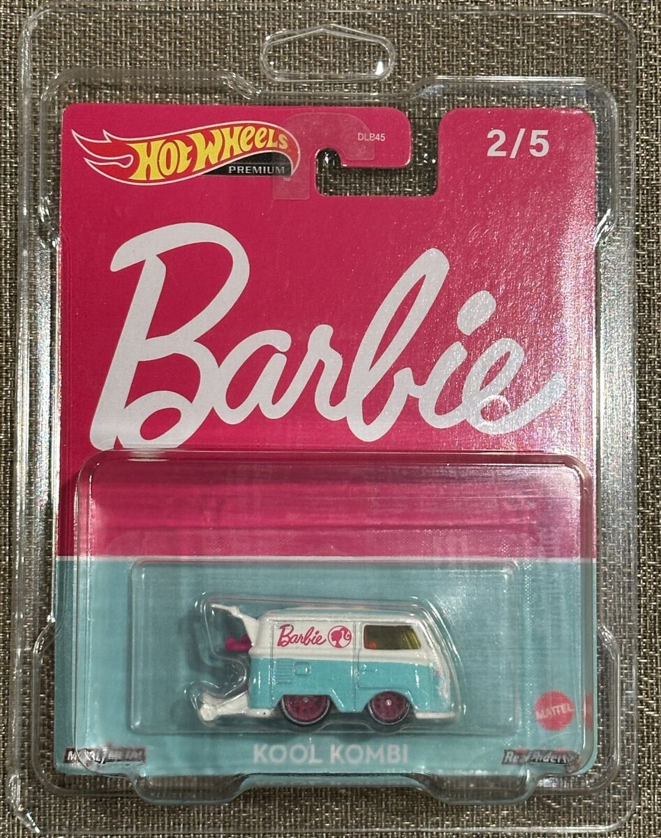 Hot Wheels Premium Pop Culture Barbie KOOL KOMBI #2/5,Free Hot Wheels Premium Pop Culture Barbie KOOL KOMBI #2/5,Free