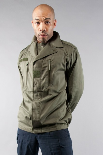 1980'S AUTHENTIC MILITARY STYLE Vintage French Army F2 Vertical Pocket Jacket | eBay