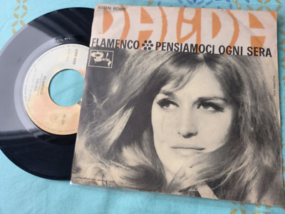DALIDA DENKEN WIR JEDEN ABEND FLAMENCO ITALY 45 Umdrehungen 7'' EX++EX++