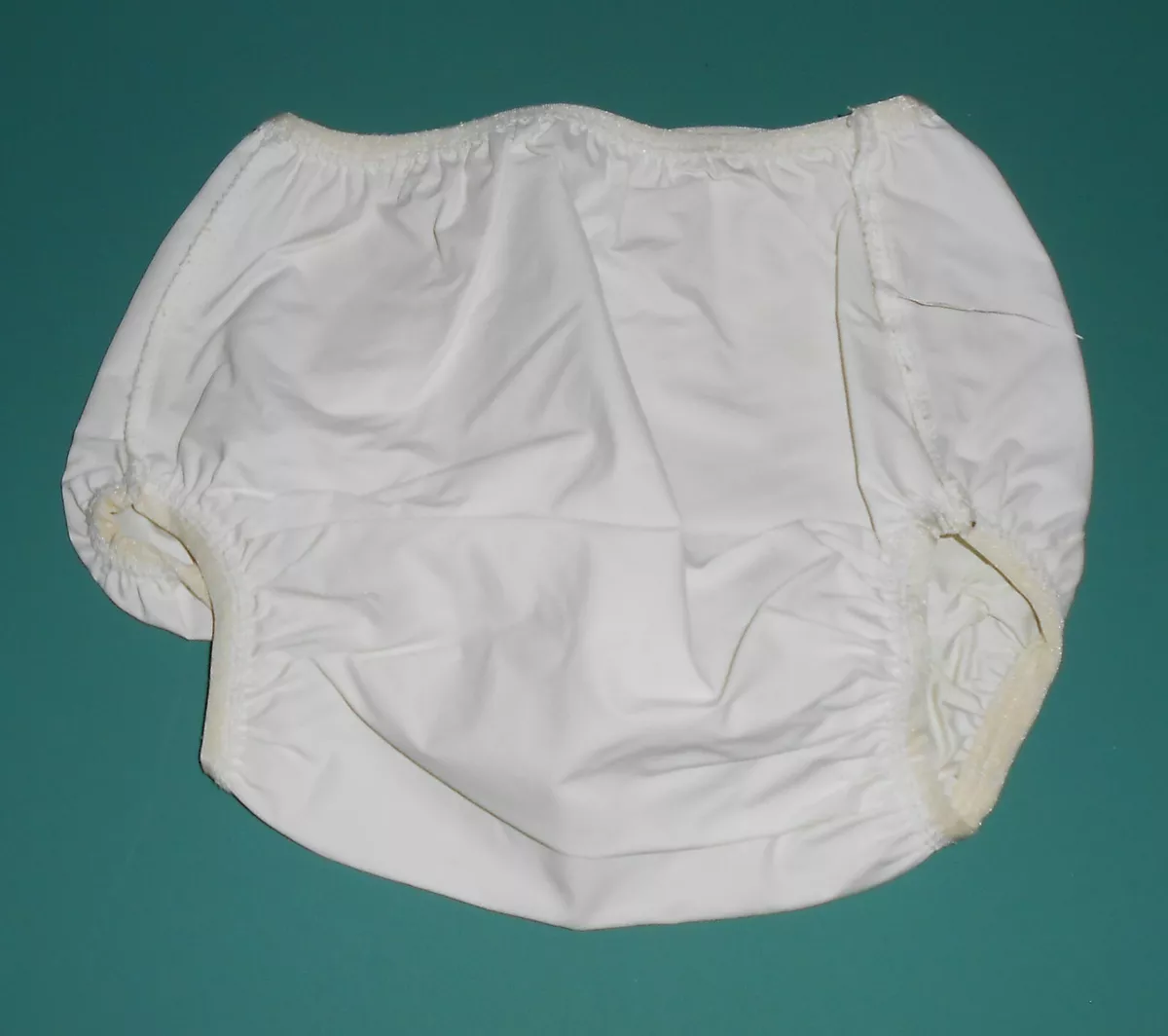 Vintage 1980s Rubber Plastic Pants Baby Diaper Cover Size Small From Germany