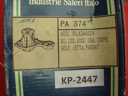 Wasserpumpe Saleri SIL PA374 PA 374 AUDI VW 80 100 Coupe Fox Golf Jetta Passat - Bild 4 von 4