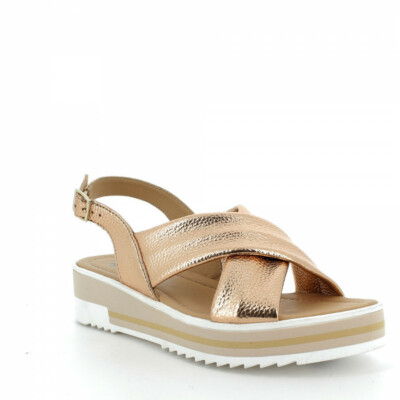 Igi&co Sandalen 1687444 Puderleder Keilabsatz 4,5 cm Made in Italy List 79,99  - 20%