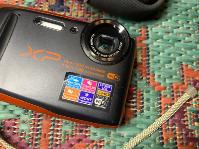 Fujifilm FinePix XP90 Orange 16.4 MP 5x Optical Zoom Digital