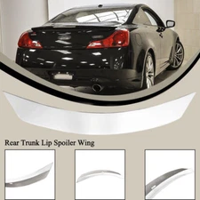 For Infiniti G37 V36 Skyline Coupe 2008-2015 FRP Rear Trunk Lip Spoiler Wing