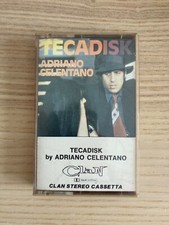 Adriano Celentano _ Tecadisk _ MC K7 Musicassetta Tape _ 1977 Clan 30 CLN 86033