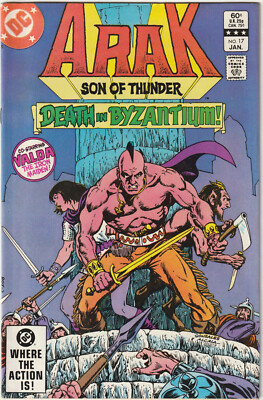   ARAK SON OF THUNDER #17 Death in Byzantium, DC Comics 1983 US-COMICHEFT TOP Z1