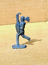 Vintage Metal Lead   Indian with Shield 2" Stand-up Toy Figure
