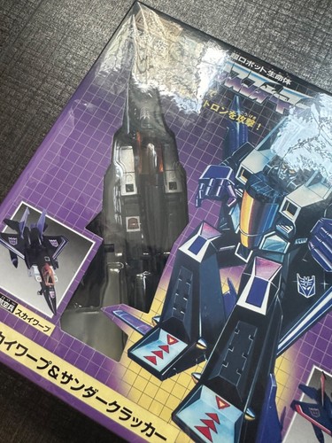 G1 Takara Hasbro Transformer Reissue Encore 11 Thundercracker Skywarp NUOVO nuovo! - Foto 9 di 10
