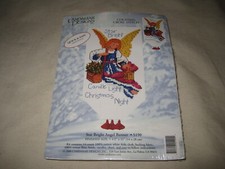 Candamar Designs Counted Cross Stitch Kit 5190 Star Bright Angel Banner - NEW