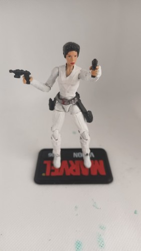 3.75 1:18 Scale custom action figure Black Widow White Marvel Universe Scale - Picture 2 of 7