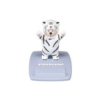 starbucks韓国2022ニューイヤーリミテッドタイガーフィギュアスタンド 2022 Starbucks Korea Tiger Figure Stand Cell Phone Holder
