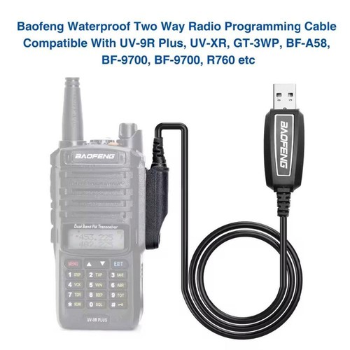 USB Programming Cable & Software-CD For Baofeng UV-5R BF-888S Two-way Radios