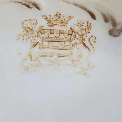 1896-1914 Hotel Cecil London Lanternier Limoge Plate with Crest Hand Painted (F) - Picture 2 of 5