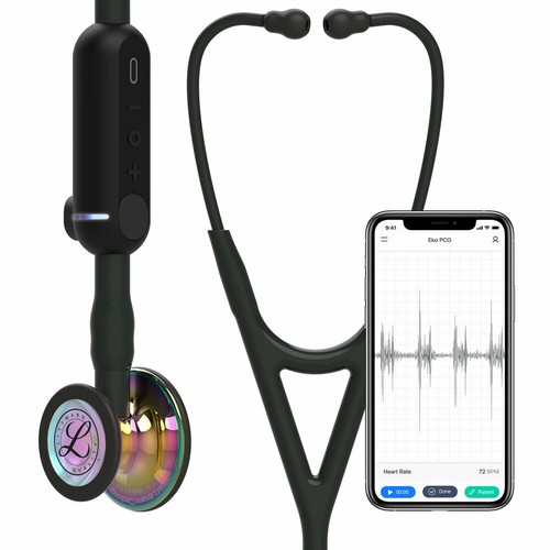 3M Littmann Core Digital-Stethoskop MIT GRAVUR Geräuschunterdrückung App - Bild 8 von 28