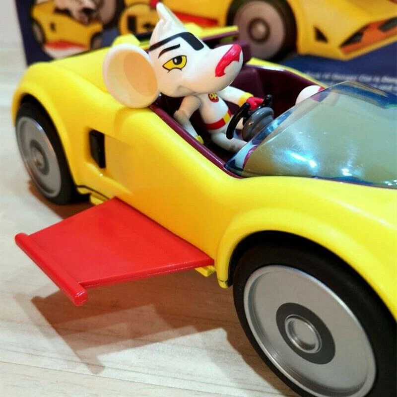 Peligro Ratón Mark IV Peligro Coche Juguete Coche Amarillo Modelo Colección Raro Niños Regalo Foto 3 de 3