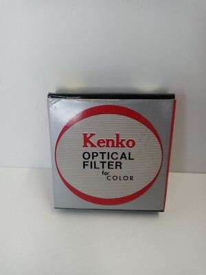 Vintage Kenko Optical Filter for Color -- 52.0s PL Made in Japan