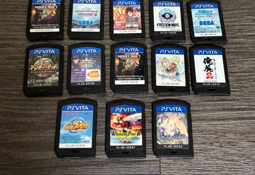 PS VITA Mine Craft, Dragon Quest, One Piece etc. Set of 15 Games Working JP F/S - Picture 4 of 7