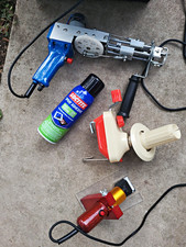 Tufting Gun, Spray Adhesive Can  Accesories And A Full Bag Of Brand New Yarns.