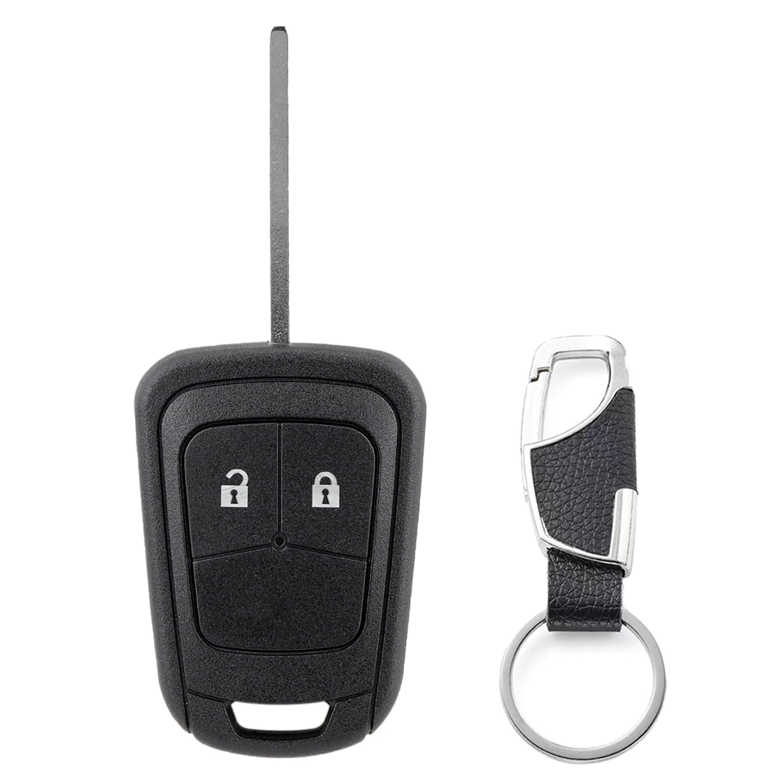 EcoJozon Guscio Chiave Telecomando Auto 2 Tasti con Lama Guscio di (K2g)