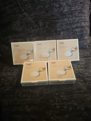 #ad #ad 5 PACK Google Nest Tag for Google Guard Security Systems H13000ES New Sealed $16.99