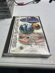 Sega Saturn Last Gladiators CASE AND MANUAL ONLY NO GAME INCLUDED 